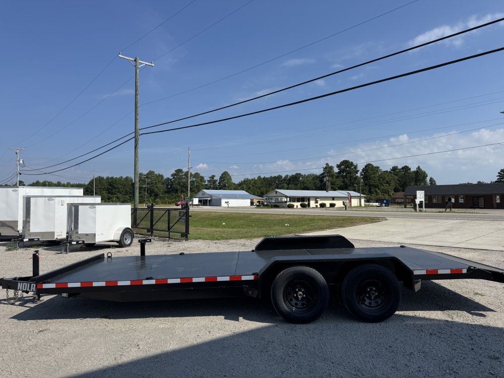 7x20 7K Nolan Flatbed Car Hauler