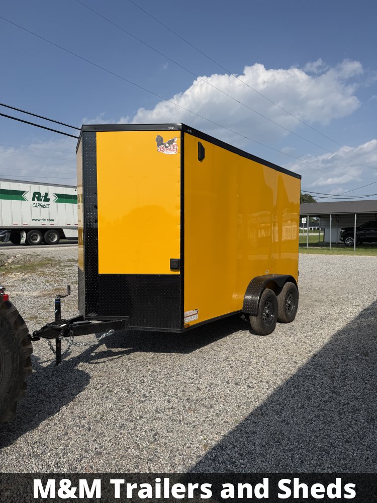 6x12 7K Quality Cargo Enclosed Concession