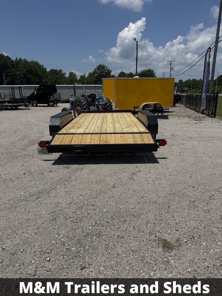 7x16 7K Nolan Flatbed Car Hauler