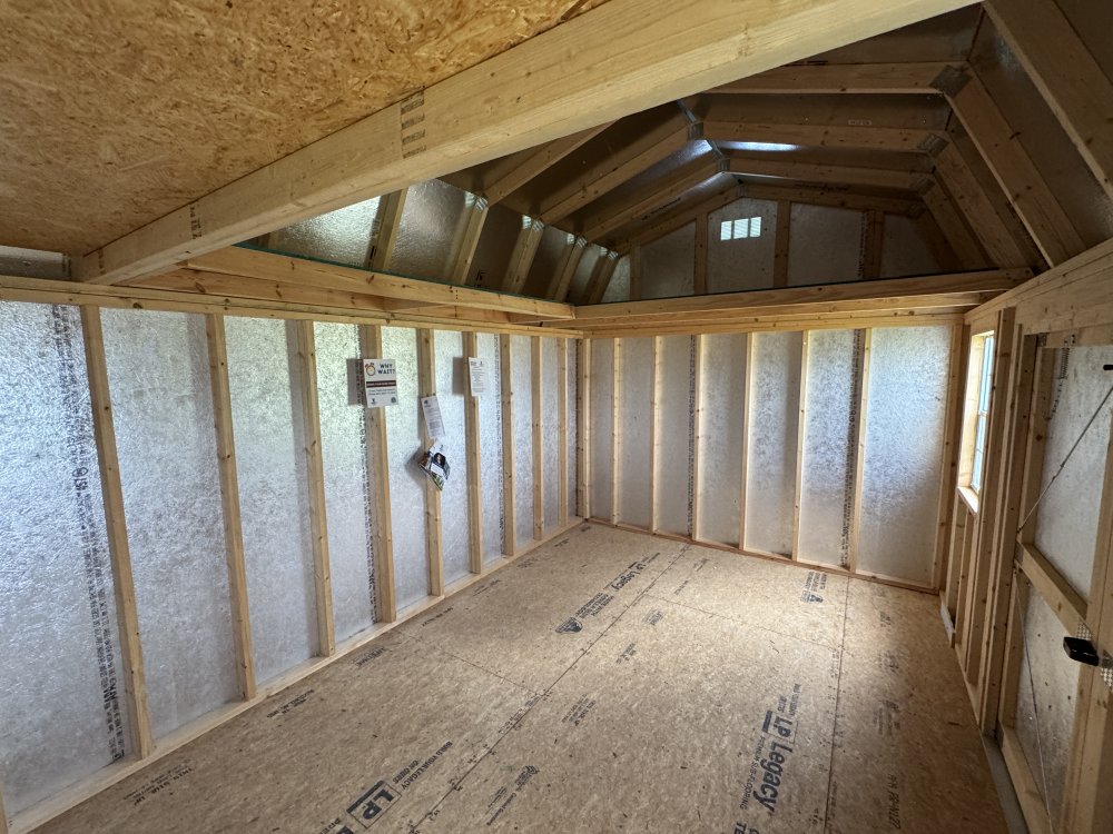 10 X 16 Lofted Shed