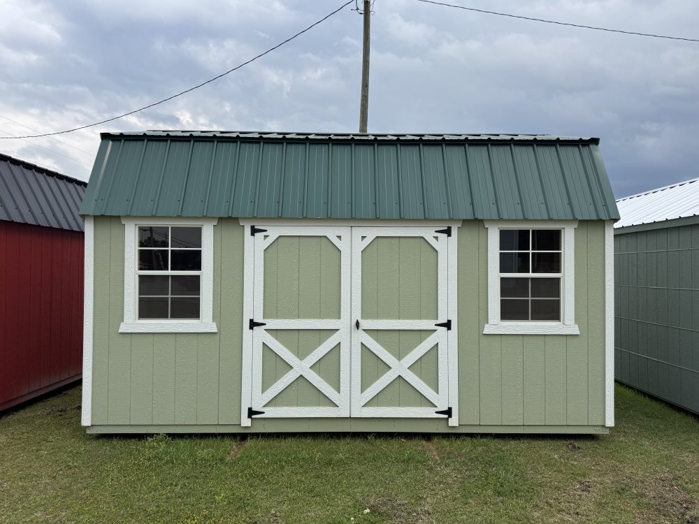 10 X 16 Lofted Shed