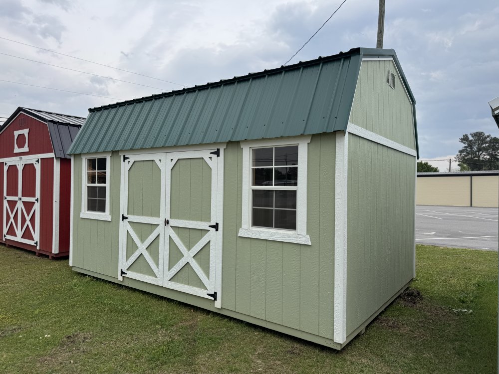 10 X 16 Lofted Shed
