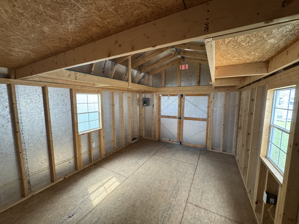 12 X 16 Lofted Barn Shed