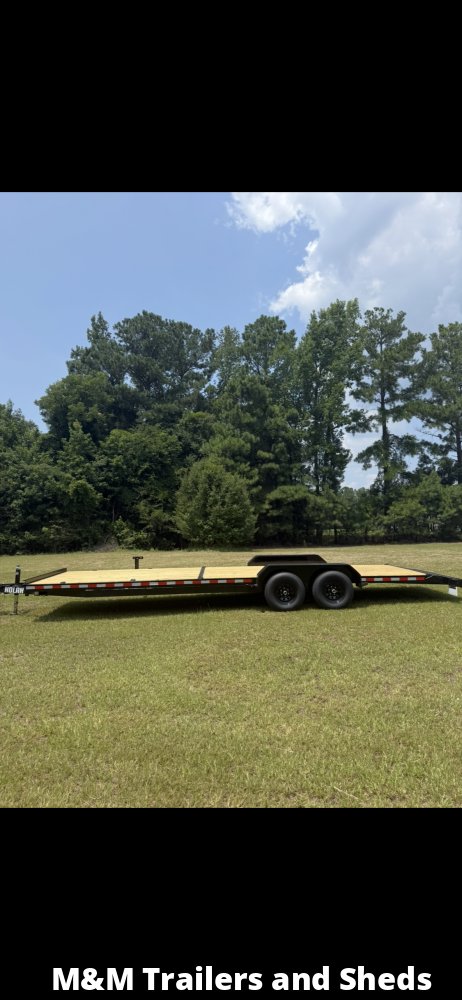 7x26 10K Nolan Flatbed Car Hauler