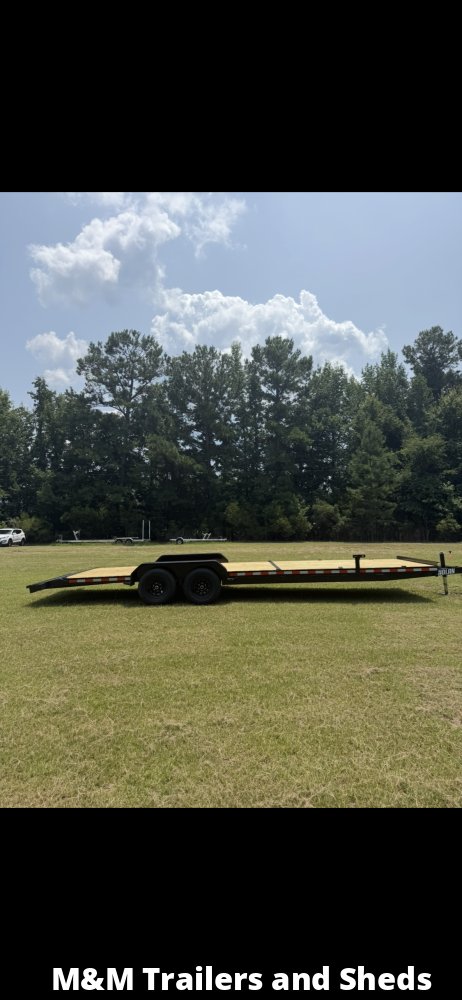 7x26 10K Nolan Flatbed Car Hauler