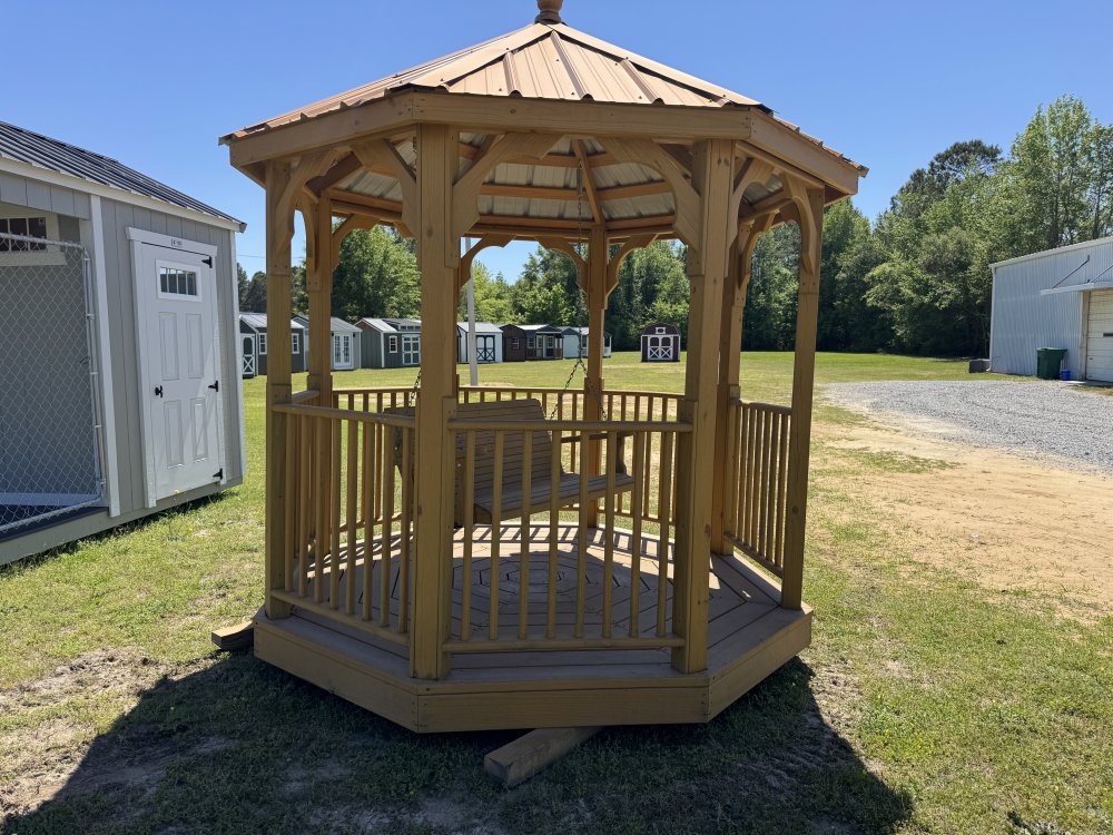 8 X 8 Wood Value Gazebo Shed