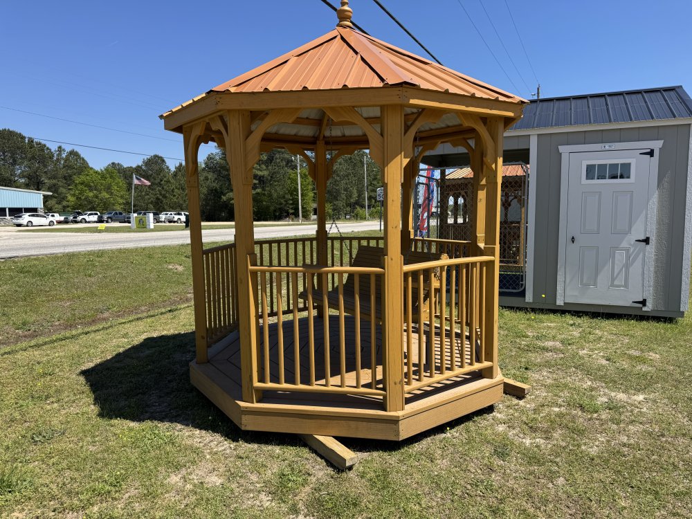 8 X 8 Wood Value Gazebo Shed