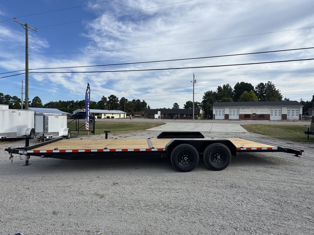 7x24 10K Nolan Flatbed Car Hauler