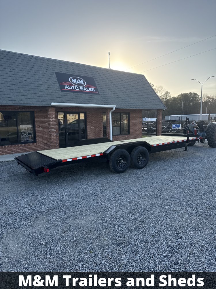 7x24 14K Nolan Flatbed Car Hauler