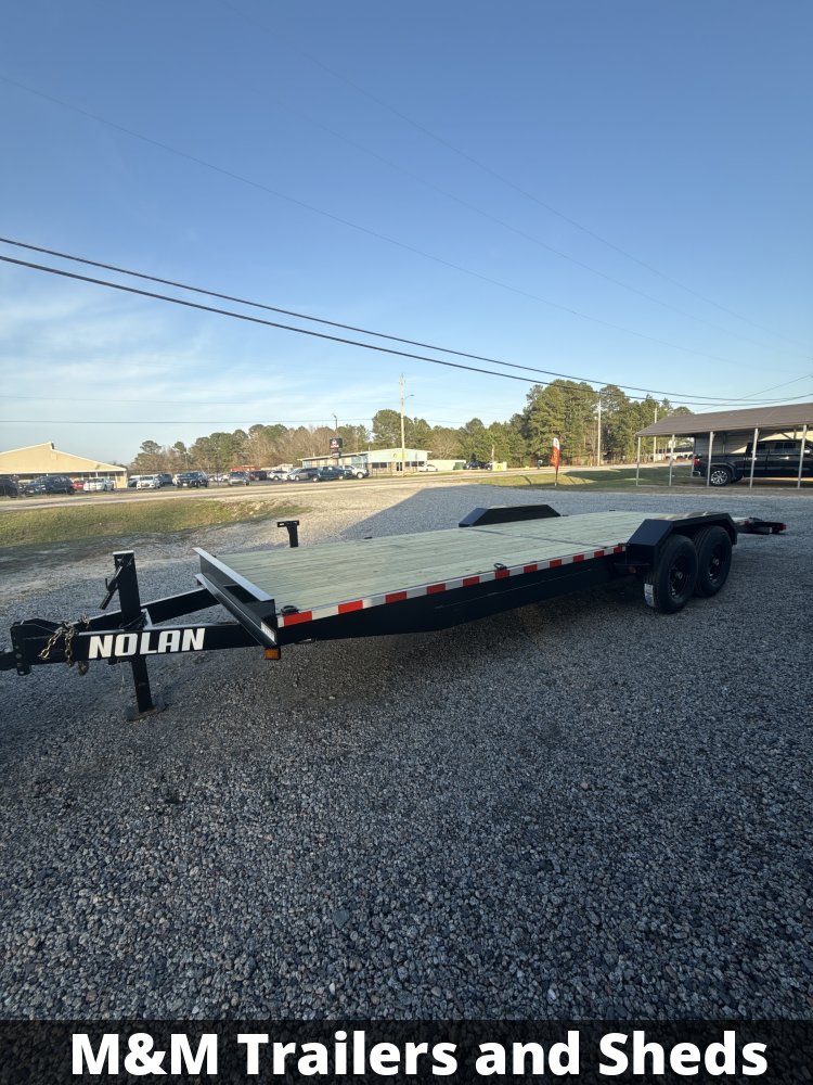 7x24 14K Nolan Flatbed Car Hauler