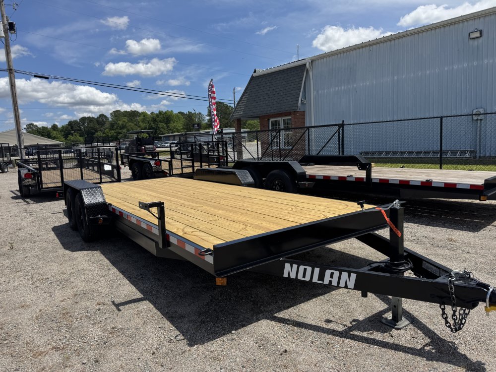 7x20 7K Nolan Flatbed Car Hauler