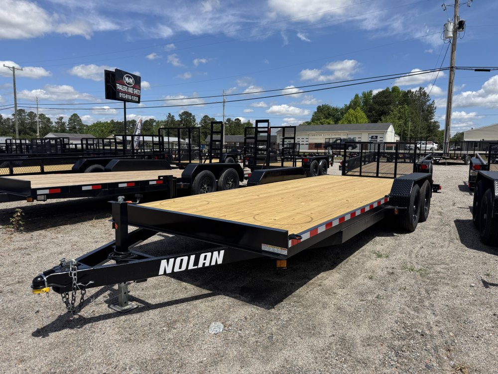 7x20 7K Nolan Flatbed Car Hauler