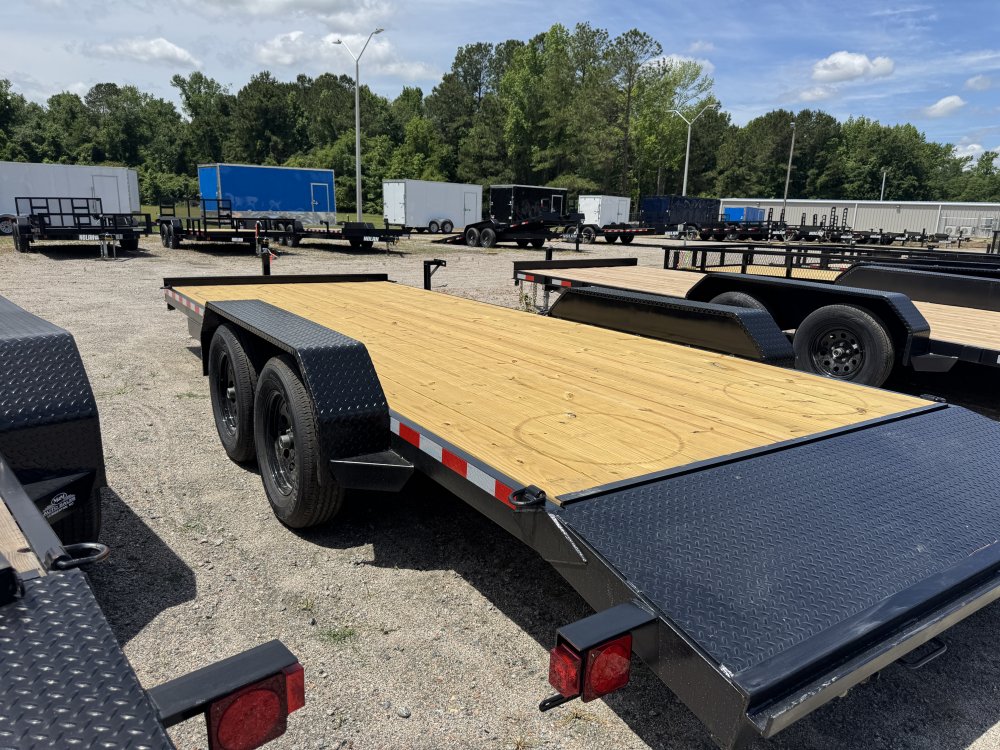 7x20 7K Nolan Flatbed Car Hauler