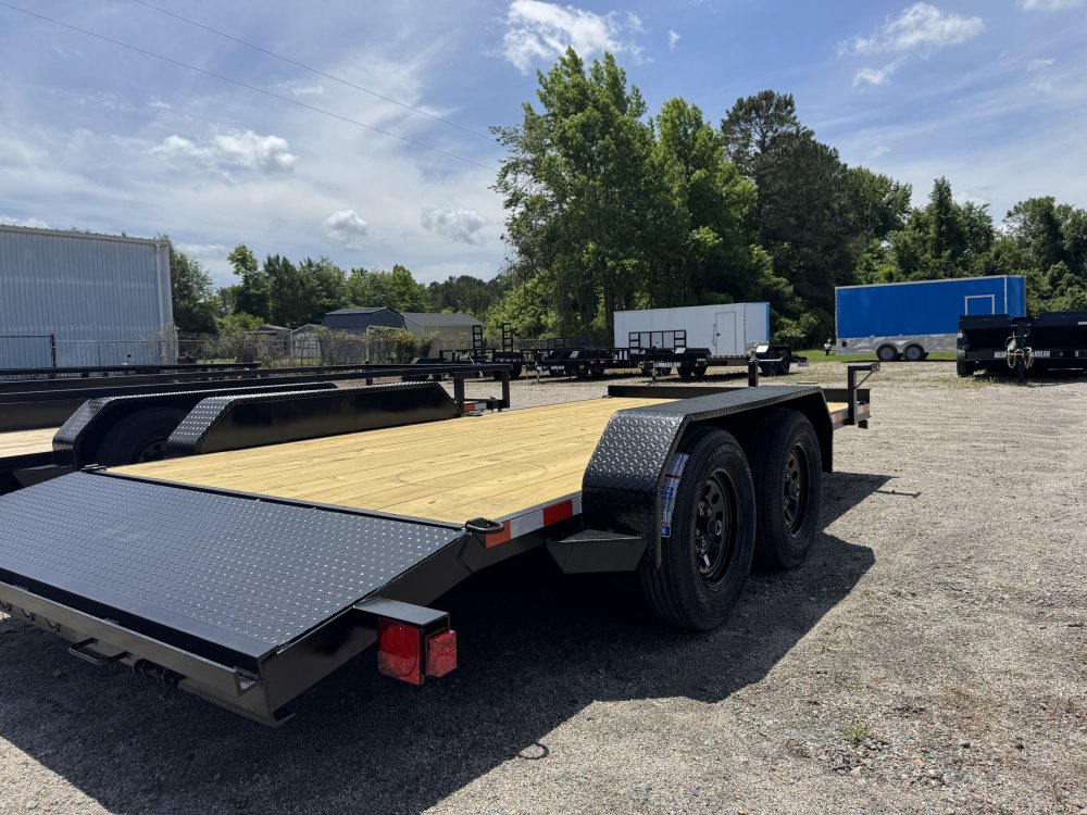 7x16 7K Nolan Flatbed Car Hauler