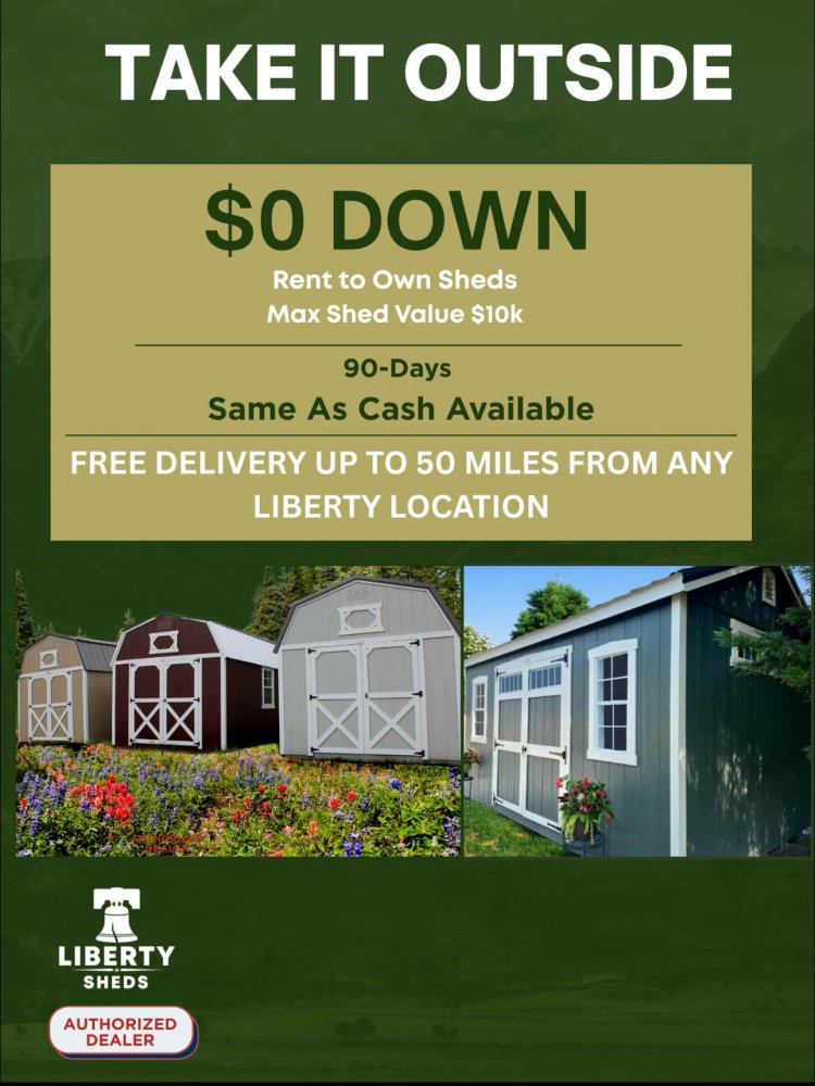 12 X 16 Utility Shed