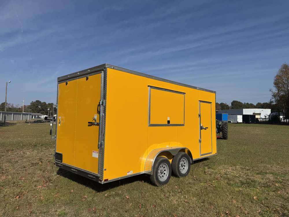 7x16 7K Quality Cargo Enclosed Concession