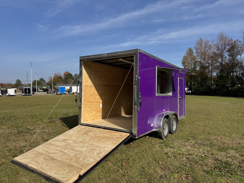 7x16 7K Quality Cargo Enclosed Concession