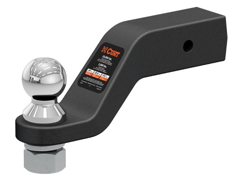 CURT 2-5/16" Ball (2-1/2" Shank, 20,000 lbs, 4" Drop)