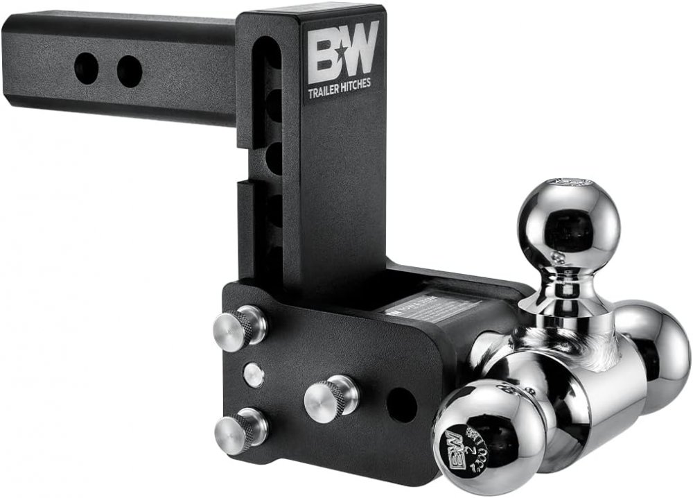 B&W Tow & Stow 5" Drop, 5 1/2" Rise Tri-Ball