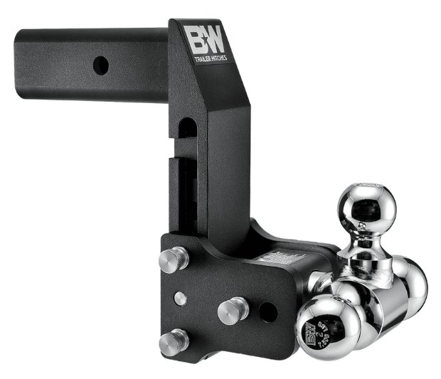 B&W Tow & Stow 7" Drop, 7 1/2" Rise Tri-Ball