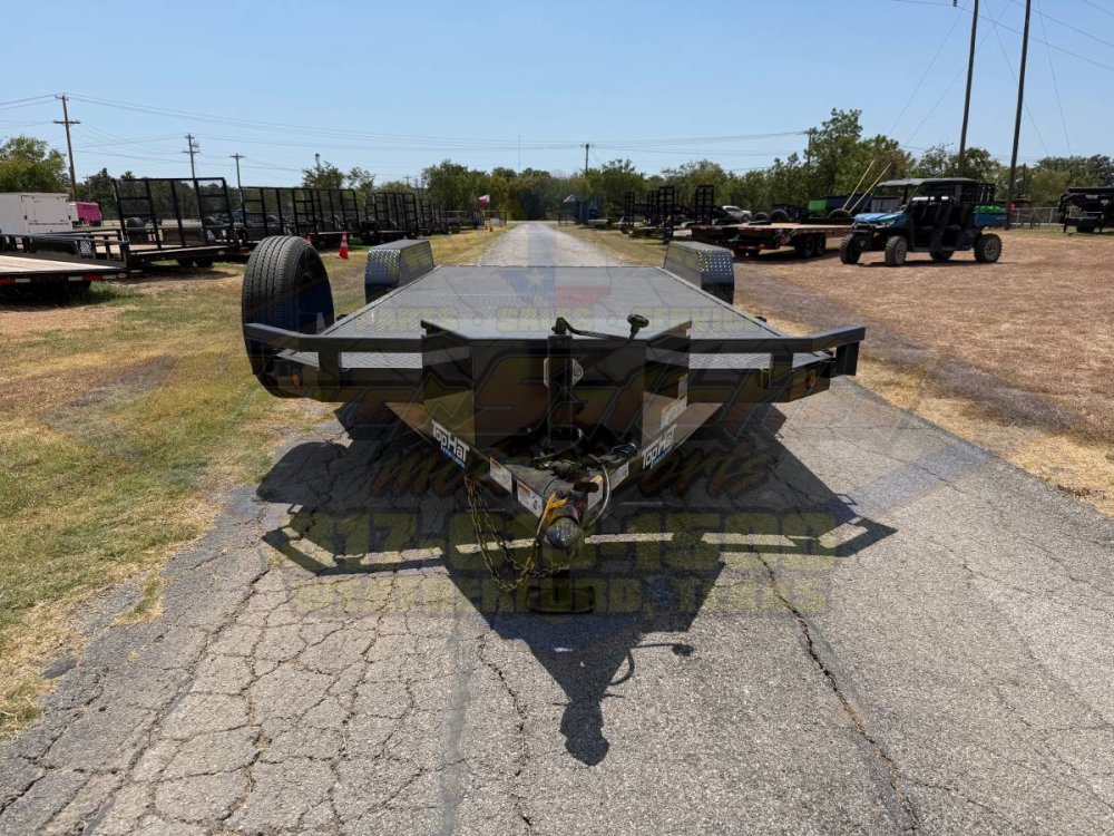 2027 TOP HAT 83" X 20' ALL STEEL HD CAR HAULER BLACKOUT WITH SPARE 9990#GVWR