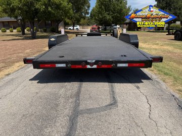2027 TOP HAT 83" X 20' ALL STEEL HD CAR HAULER BLACKOUT WITH SPARE 9990#GVWR