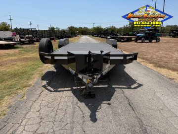 2027 TOP HAT 83" X 20' ALL STEEL HD CAR HAULER BLACKOUT WITH SPARE 9990#GVWR