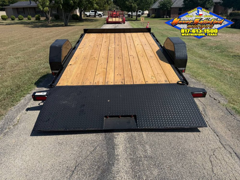 2026 TOP HAT 80" X 13' CUSHION TILT SCISSOR LIFT TRAILER WITH SPARE 7K