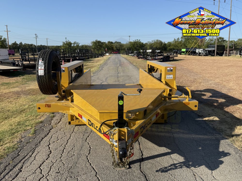 2027 DELCO KD14 E-Z DROP DUMP TRAILER WITH SPARE 14K-GVWR 8950#PLC
