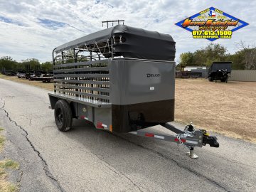 2027 DELCO BG08 4' X 8' MINI BARTOP LIVESTOCK TRAILER 2K-GVWR