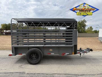 2027 DELCO BG08 4' X 8' MINI BARTOP LIVESTOCK TRAILER 2K-GVWR