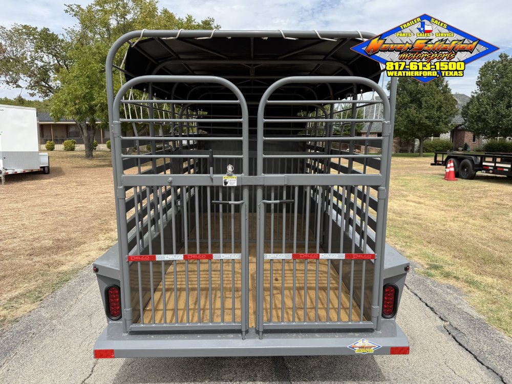 2027 DELCO BG08 4' X 8' MINI BARTOP LIVESTOCK TRAILER 2K-GVWR