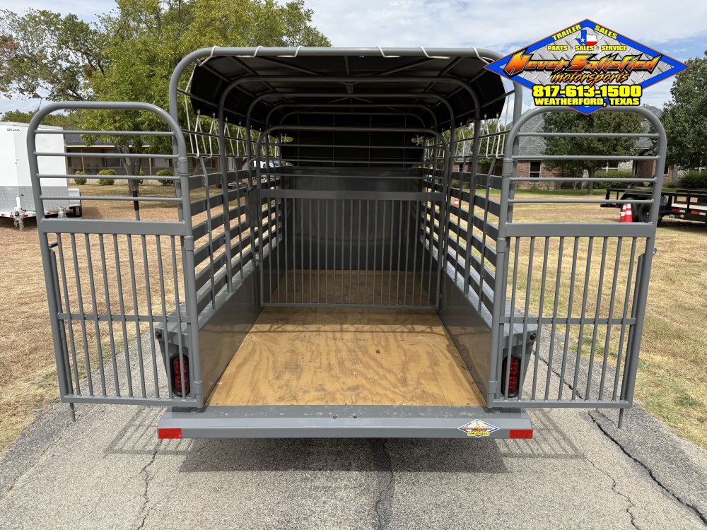 2027 DELCO BG08 4' X 8' MINI BARTOP LIVESTOCK TRAILER 2K-GVWR