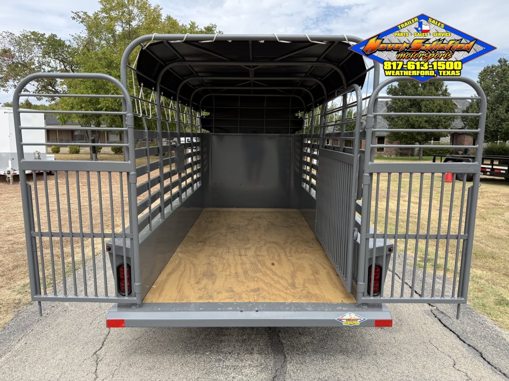 2027 DELCO BG08 4' X 8' MINI BARTOP LIVESTOCK TRAILER 2K-GVWR