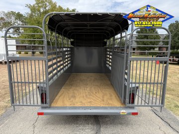 2027 DELCO BG08 4' X 8' MINI BARTOP LIVESTOCK TRAILER 2K-GVWR