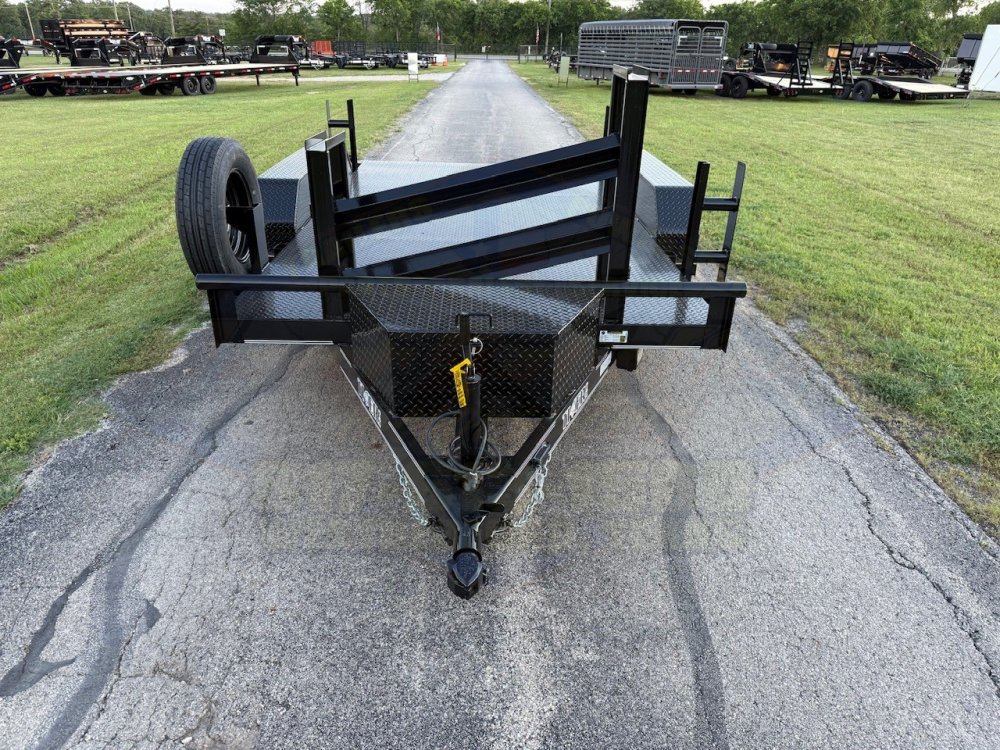 2026 TIGERTX 77" X 12' TANDEM AXLE WELDING TRAILER W/ SPARE 7,000 GVWR