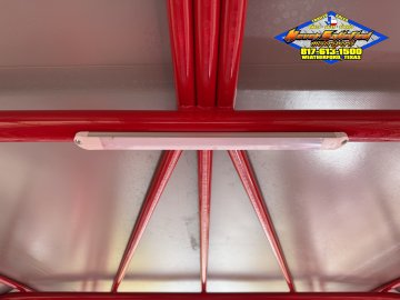 2027 DELCO B820 6'8" X 20' BAR TOP LIVESTOCK TRAILER WITH SPARE 14K-GVWR 7812#PLC