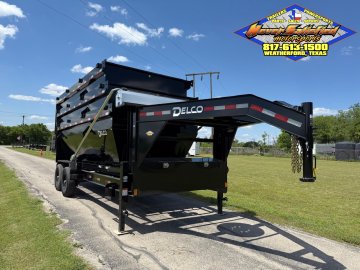 2026 DELCO 16' x 83" ROLL-OFF DUMP TRAILER W/ 3 -(14CU.YD.)BINS 16,000 GVWR