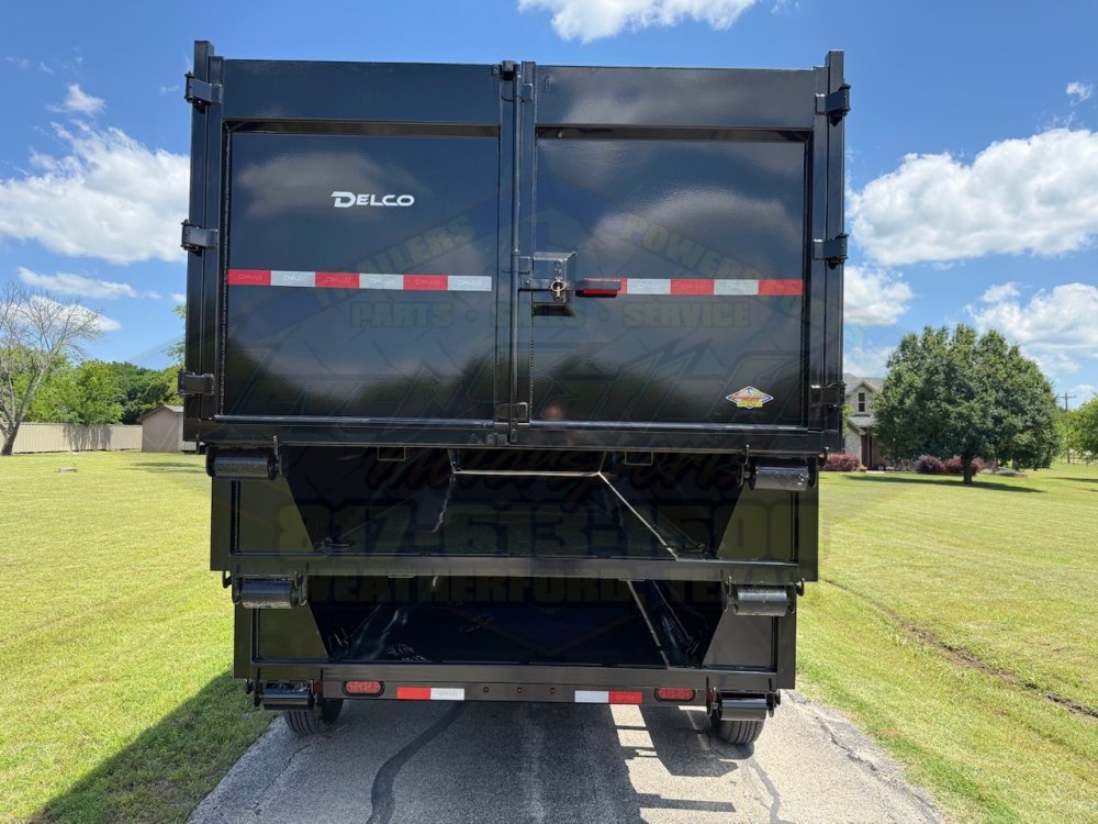 2026 DELCO 16' x 83" ROLL-OFF DUMP TRAILER W/ 3 -(14CU.YD.)BINS 16,000 GVWR