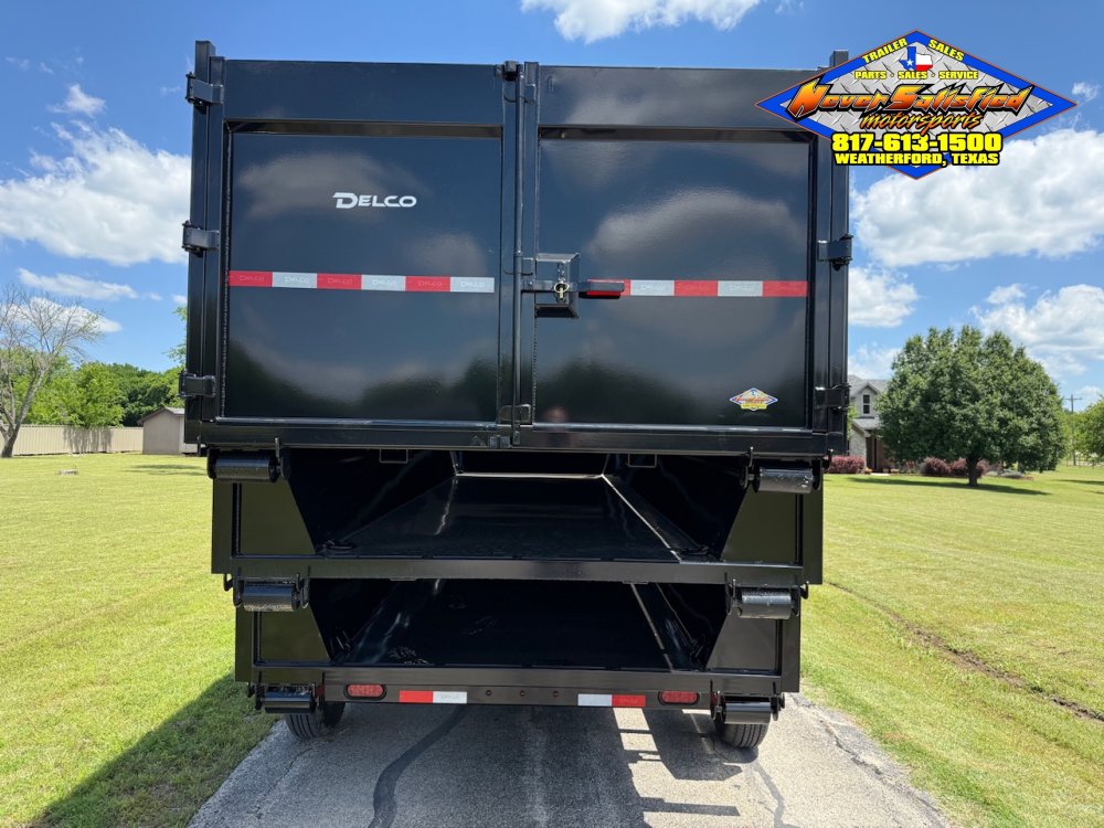 2026 DELCO 16' x 83" ROLL-OFF DUMP TRAILER W/ 3 -(14CU.YD.)BINS 16,000 GVWR