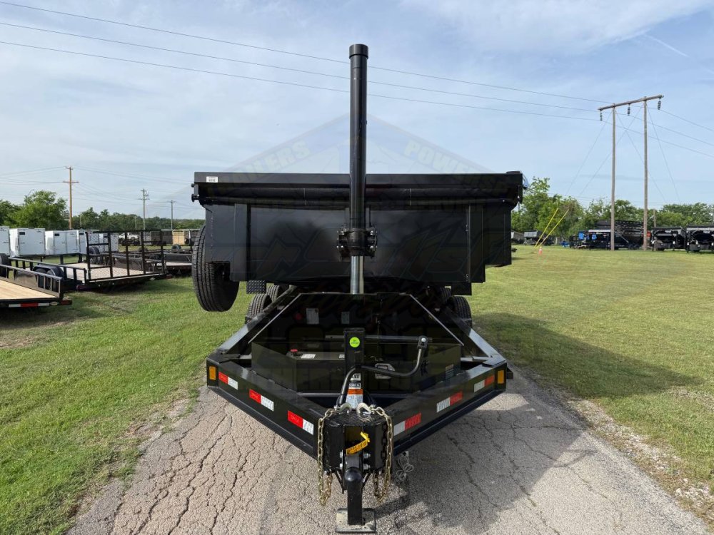 2026 DELCO JUGGERNAUT 83" X 16' TELESCOPIC DUMP TRAILER W/TARP, RAMPS, SPARE 14K-GVWR