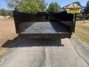 2026 TOP HAT 83" X 16' GOOSENECK DUMP TRAILER WITH 3' SIDEWALLS, TARP, RAMPS, AND SPARE 17.5K-GVWR 1