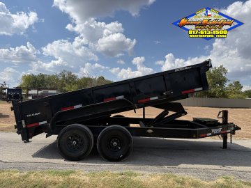 2024 TOP HAT 83" X 14' BUMPER PULL DUMP TRAILER WITH TARP AND RAMPS 14K-GVWR 9700#PLC