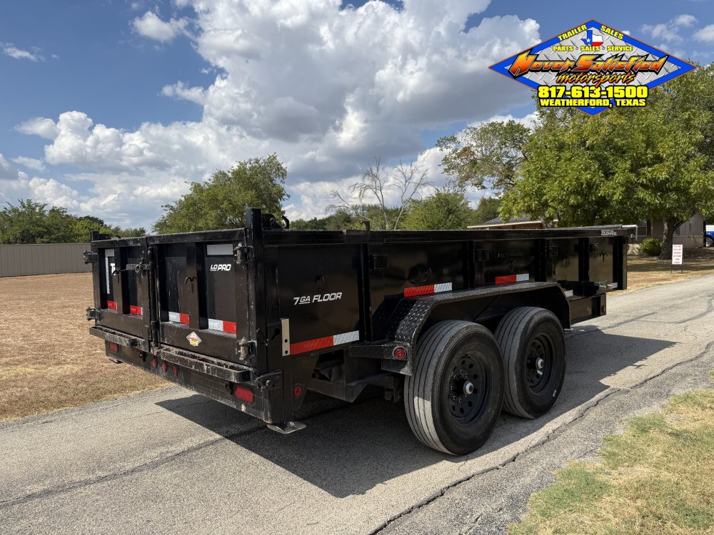 2024 TOP HAT 83" X 14' BUMPER PULL DUMP TRAILER WITH TARP AND RAMPS 14K-GVWR 9700#PLC