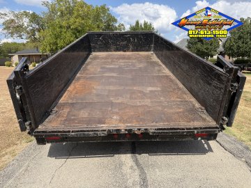 2024 TOP HAT 83" X 14' BUMPER PULL DUMP TRAILER WITH TARP AND RAMPS 14K-GVWR 9700#PLC