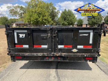 2024 TOP HAT 83" X 14' BUMPER PULL DUMP TRAILER WITH TARP AND RAMPS 14K-GVWR 9700#PLC