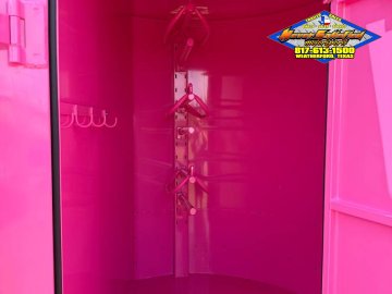2026 DELCO 6' X 14' 2 HORSE BUMPER PULL TRAILER WITH SPARE, BUBBLEGUM PINK 12,000 GVWR