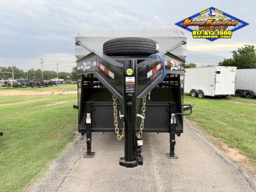 2027 DELCO 6'8" X 32' BAR TOP GOOSENECK CATTLE TRAILER WITH SPARE 21K-GVWR