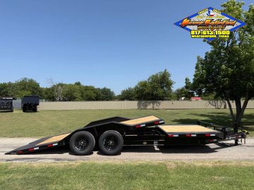 2027 DELCO 102" X 22' BUMPER PULL TILT DECK TRAILER WITH SPARE 14,000 GVWR