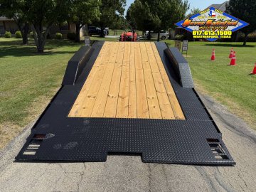 2027 DELCO 102" X 22' BUMPER PULL TILT DECK TRAILER WITH SPARE 14,000 GVWR